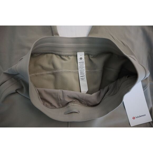 Lululemon Women Sz 8 Riverstone Gray Adapted State HR Tech Fleece Joggers - Picture 4 of 16